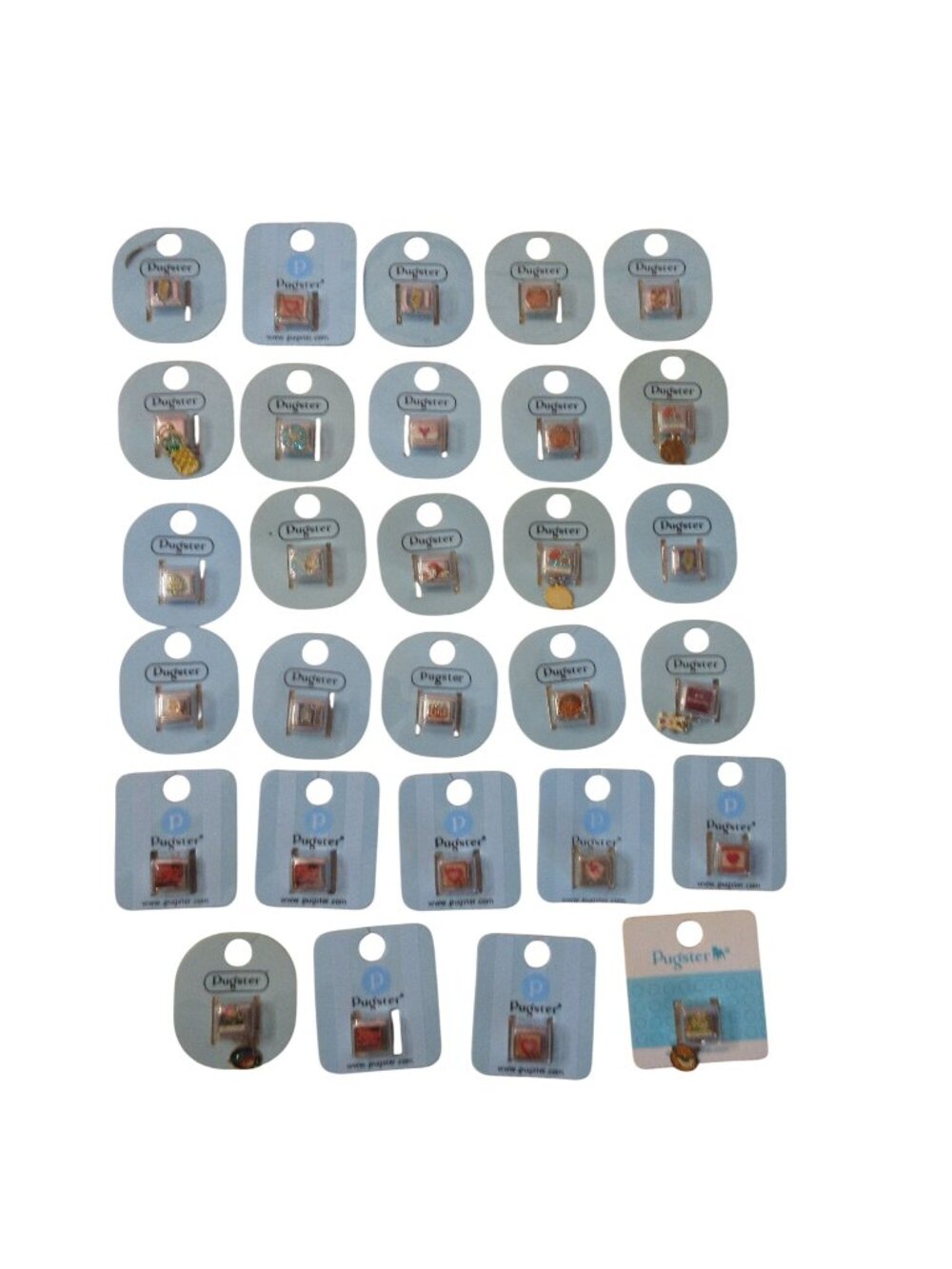 Lot of 29 New Pugster Add-A-Link Charms for Charm Bracelet